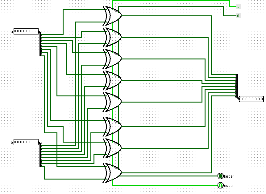 Схема устройства сравнителя